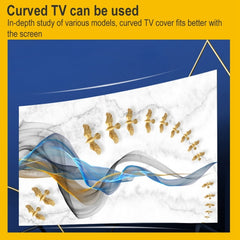 Household Cloth Dust-proof Cover for Television, 30-32 inch, 37-38 inch, 42-43 inch, 47-48 inch, 52 inch, 55 inch, 60 inch, 65 inch, 70 inch