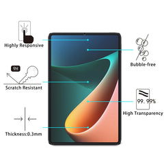 25 PCS 9H 2.5D Explosion-proof Tempered Glass Film, For Xiaomi Pad 5 (25 PCS)
