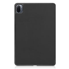Custer Texture Horizontal Flip Leather Case with Three-folding Holder & Sleep / Wake-up Function, For Xiaomi Pad 5