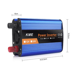 Carmaer 500W Car Smart Multi-function Digital Display Inverter Household Power Converter, 12V to 220V 500W, 24V to 220V 500W, 48V to 220V 500W