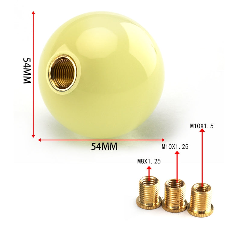 Universal Car Round Luminous Shift Knob with Adapters, SK-1042