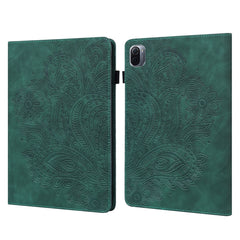 Peacock Embossed Pattern TPU + PU Horizontal Flip Leather Case with Holder & Card Slots & Wallet & Sleep / Wake-up Function, For Xiaomi Pad 5 Pro / Pad 5