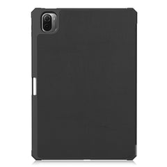 Custer Texture Horizontal Flip Leather Case with Three-folding Holder & Sleep / Wake-up Function, For Xiaomi Pad 5 / 5 Pro