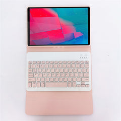 LX103 Solid Color Detachable Square Keycap Bluetooth Keyboard Leather Case with Stand, For Lenovo Smart Tab M10 HPD Plus TB-X606F 10.3 inch, For Lenovo Pad Tab P11 11 inch TB-J606F, For Lenovo Pad Tab P11 Pro 11.5 inch TB-J706F