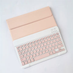 LX103 Solid Color Detachable Square Keycap Bluetooth Keyboard Leather Case with Stand, For Lenovo Smart Tab M10 HPD Plus TB-X606F 10.3 inch, For Lenovo Pad Tab P11 11 inch TB-J606F, For Lenovo Pad Tab P11 Pro 11.5 inch TB-J706F