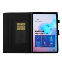 Varnish Glitter Powder Horizontal Flip Leather Case with Holder & Card Slot, For Galaxy Tab S6, For 7 inch Tablet