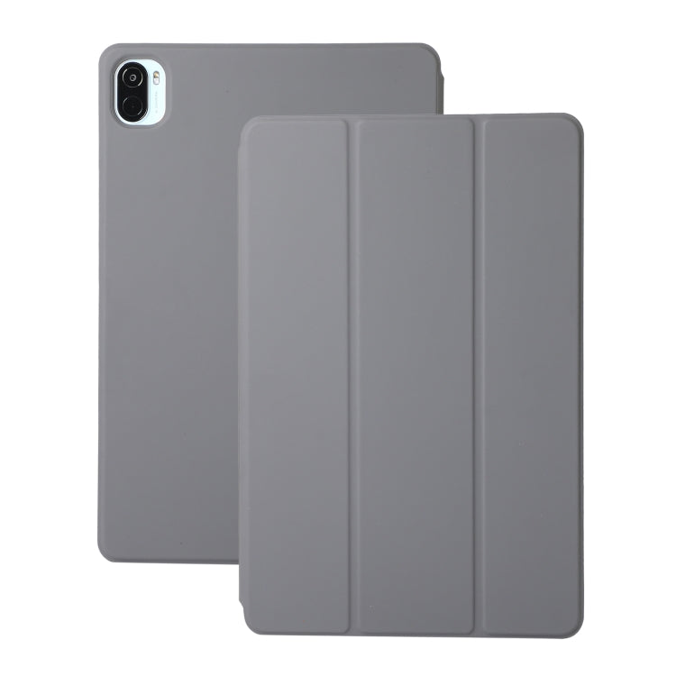 Solid Color Magnetic Horizontal Flip Leather Case with Holder, For Xiaomi Pad 5 / Pad 5 Pro