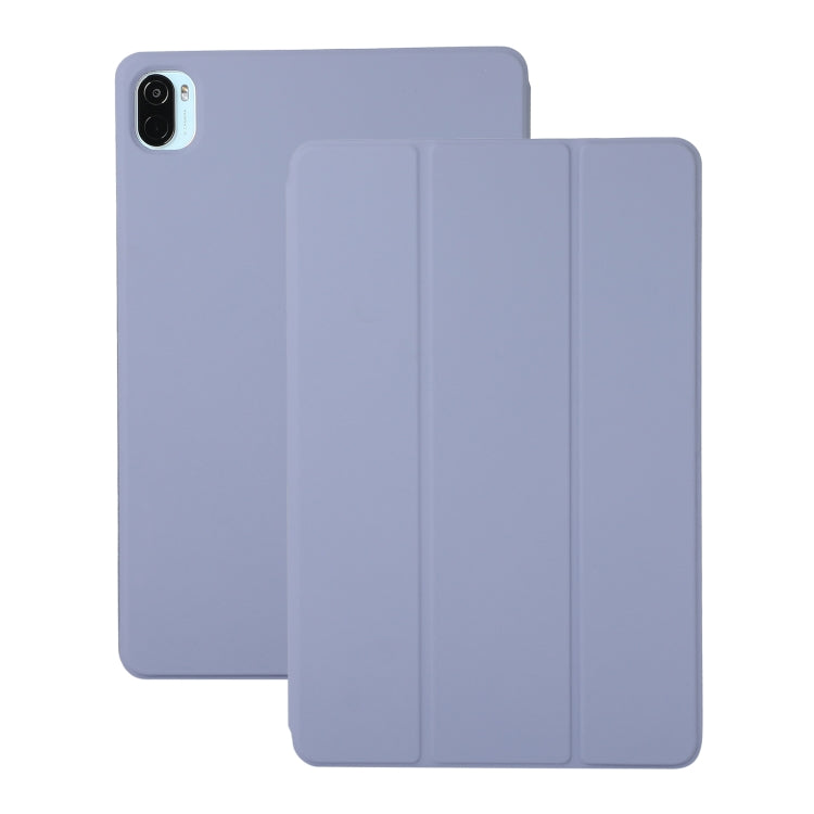 Solid Color Magnetic Horizontal Flip Leather Case with Holder, For Xiaomi Pad 5 / Pad 5 Pro