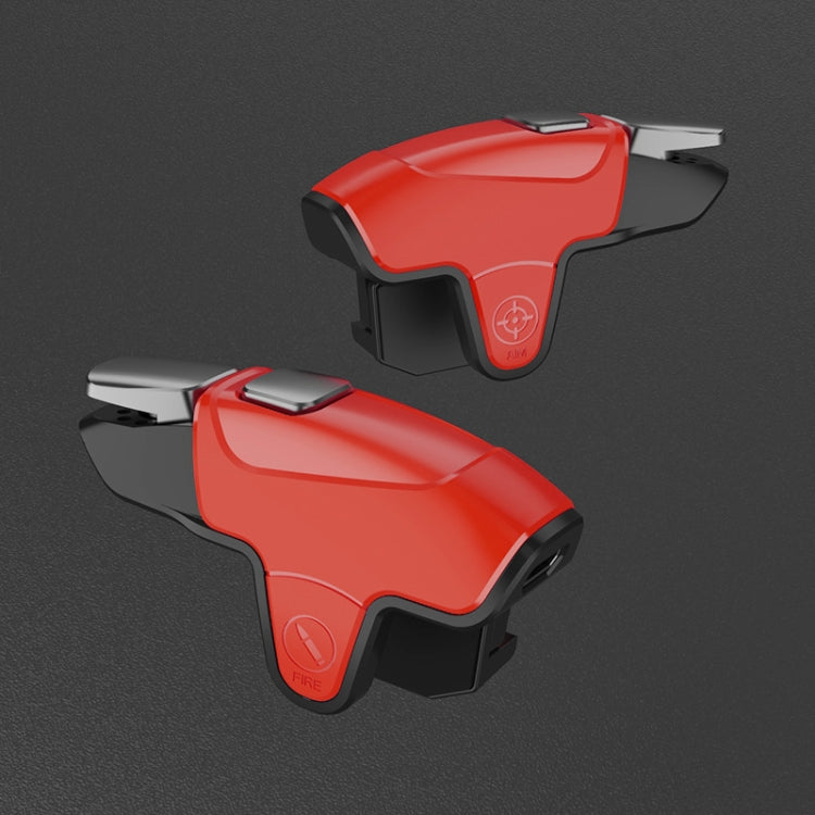 MeMo AK02 Burst Shooting Capacitive Mobile Phone Gamepad, AK02 Red, AK02 Blue