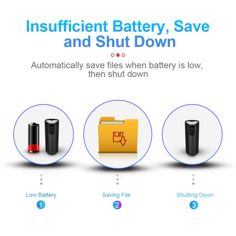 Q51 Intelligent HD Noise Reduction Remote Voice Control Recorder, 4GB, 8GB, 16GB