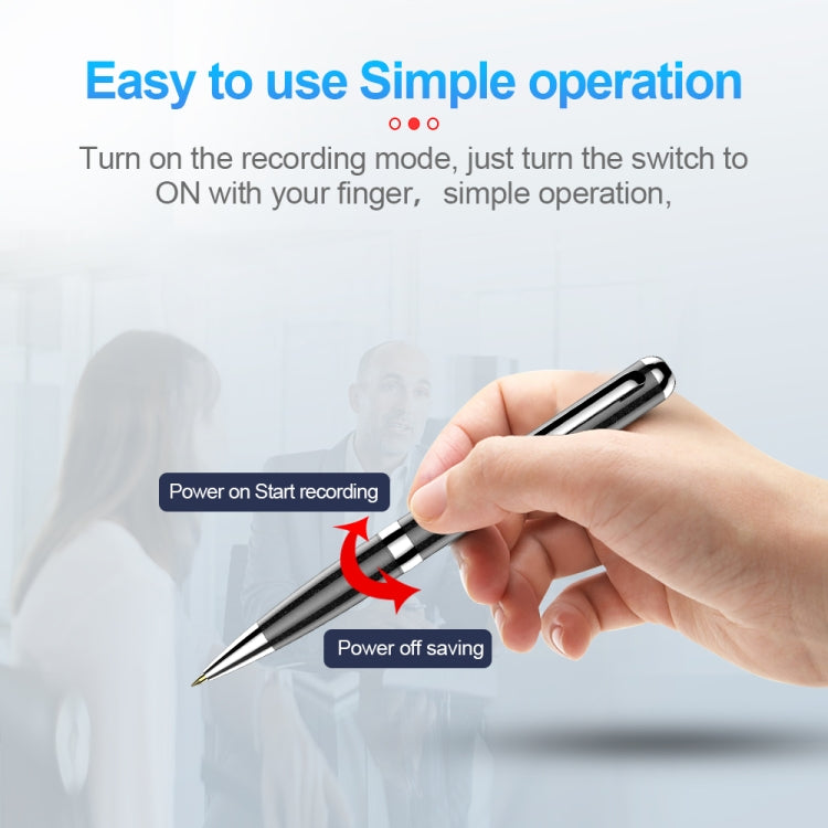 Q96 Intelligent HD Digital Noise Reduction Recording Pen, 4GB, 8GB, 16GB, 32GB, 64GB
