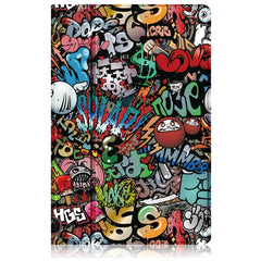 Painted 360 Degrees Rotation Tablet Leather Case with Holder, For Xiaomi Mi Pad 5 Pro 11 inch