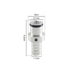 EGR-1086-ZH Coolant Bypass Hose Barb Adapter + Hose for Dodge Ram Cummins 2009-2019, EGR-1086-ZH