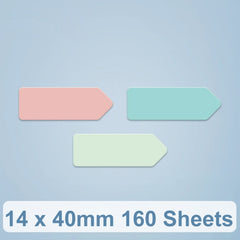 Thermal Printing Label Paper For NiiMbot D101 / D11, 14 x 40mm 160 Sheets Animals, 14 x 40mm 160 Sheets Cute Animals, 14 x 40mm 160 Sheets Cute Baby, 14 x 40mm 160 Sheets Arrow Direction