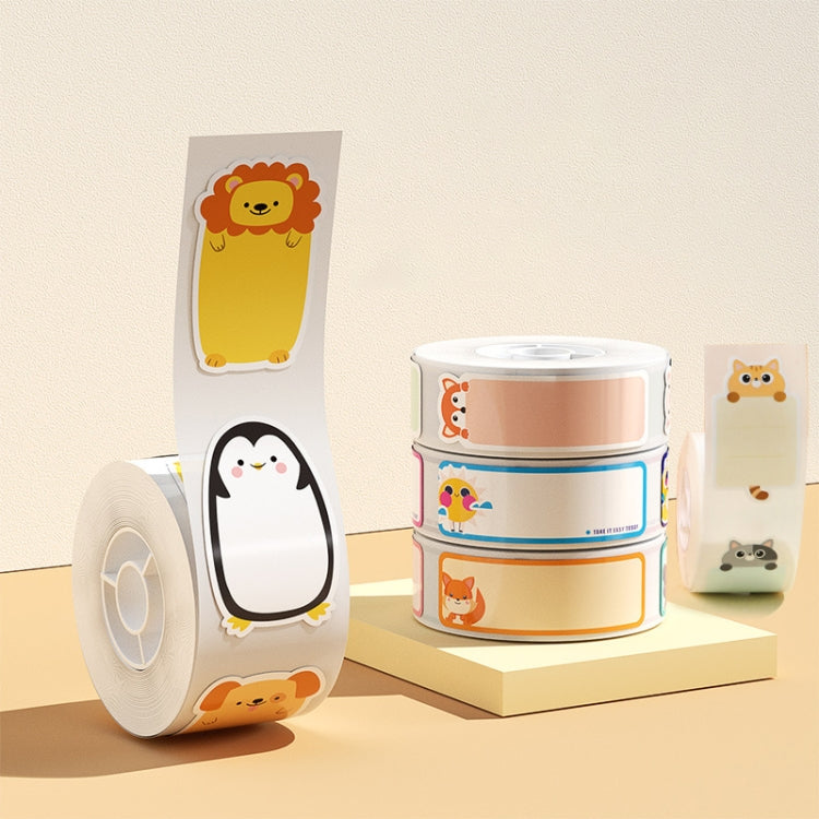 Thermal Printing Label Paper For NiiMbot D101 / D11, 14 x 40mm 160 Sheets Easy Day, 14 x 40mm 160 Sheets Animals, 14 x 40mm 160 Sheets Cute Animals, 14 x 40mm 160 Sheets Cute Baby, 14 x 40mm 160 Sheets Arrow Direction