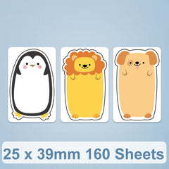 Thermal Printing Label Paper For NiiMbot D101 / D11, 25 x 39mm 160 Sheets, 14 x 60mm 110 Sheets, 25 x 60mm 110 Sheets, 20 x 75mm 90 Sheets