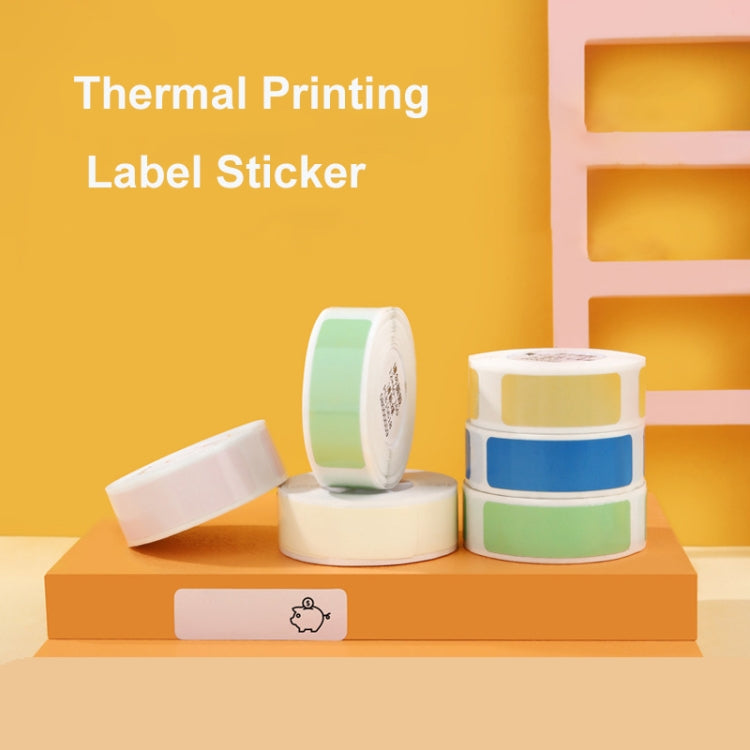 Thermal Printing Label Paper Stickers For NiiMbot D101 / D11, 25 x 50mm 130 Sheets Pink, 25 x 50mm 130 Sheets Mint Green, 25 x 50mm 130 Sheets Lemon Yellow