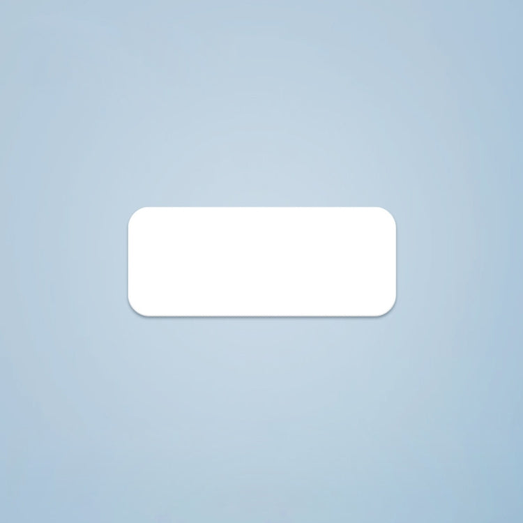 Thermal Printing Label Paper Stickers For NiiMbot D101 / D11, 10 x 25mm 225 Sheets White, 14 x 25mm 240 Sheets White