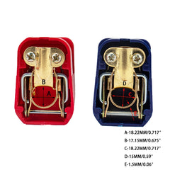 1 Pair Car Quick-pull Battery Terminal Connectors, A2897