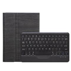SFGO Tree Texture Bluetooth Keyboard Leather Case, SFGO Black + Black, SFGO Black + White