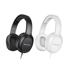 awei GM-6 3.5mm Stereo Wired Headset, GM-6(Black)