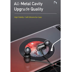 awei TC-5 Type-C / USB-C Mini Stereo In-ear Wired Earphone, TC-5