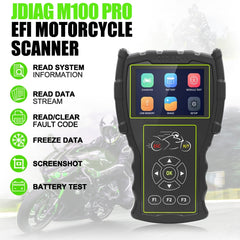JDiag M100 PRO Intelligent Motorcycle Electronic Fuel Injection System Diagnostic Instrument, Fully Equipped Version, JDiag M100 PRO