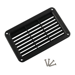 193x122mm RV / Bus Oblique Louver Outlet Panel with Screws, A6789