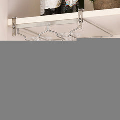 304 Stainless Steel Hanging Wine Glass Shelf Drain Rack Cup Holder, Cup Holder