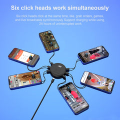 G30 Universal Digital Display Like Device Mobile Phone Automatic Screen Clicker, One Machine with Six Head, G30 One Machine with Five Head, G30 One Machine with One Head, G30 One Machine with Two Head, G30 G30 One Machine with Three Head               ...