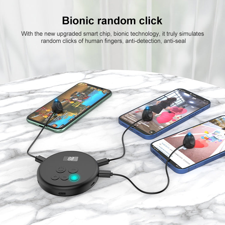 G30 Universal Digital Display Like Device Mobile Phone Automatic Screen Clicker, One Machine with Six Head, G30 One Machine with Five Head, G30 One Machine with One Head, G30 One Machine with Two Head, G30 G30 One Machine with Three Head               ...