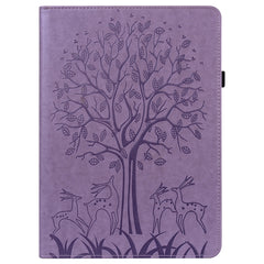 Tree & Deer Pattern Pressed Printing Leather Tablet Case with Sleep / Wake-up, For Xiaomi Pad 5 / 5 Pro, For Amazon Kindle Paperwhite 5 2021