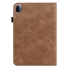 Solid Color Embossed Striped Leather Case, For Xiaomi Pad 5 / Pad 5 Pro, For Amazon Fire HD 10 Plus / Fire HD 10 (2021), For Amazon Paperwhite 5 2021