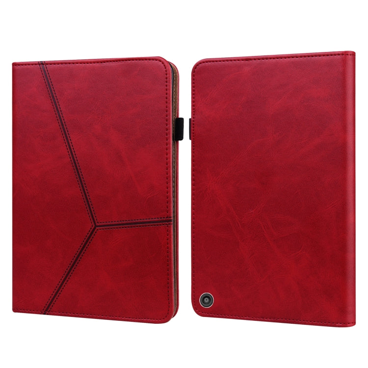 Solid Color Embossed Striped Leather Case, For Xiaomi Pad 5 / Pad 5 Pro, For Amazon Fire HD 10 Plus / Fire HD 10 (2021), For Amazon Paperwhite 5 2021