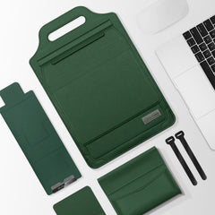Multifunctional Mouse Pad Stand Handheld Laptop Bag, 15 inch