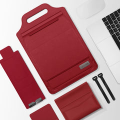 Multifunctional Mouse Pad Stand Handheld Laptop Bag, 15 inch
