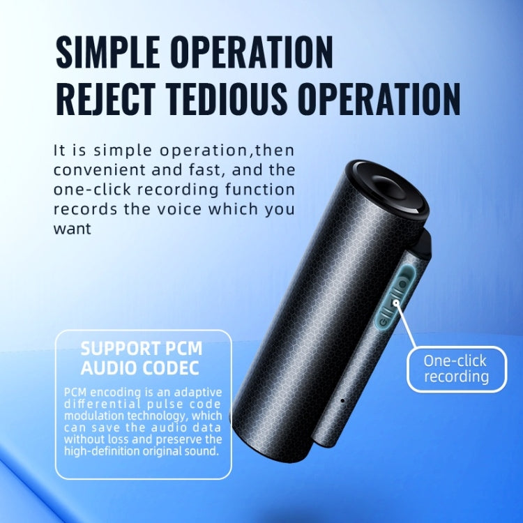 Q76 Smart HD Noise Reduction Voice Control Strong Magnetic Recording Pen, 4GB, 8GB, 16GB, 32GB