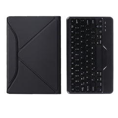 B0N5 Diamond Texture Bluetooth Keyboard Leather Case with Triangle Back Support, B0N5