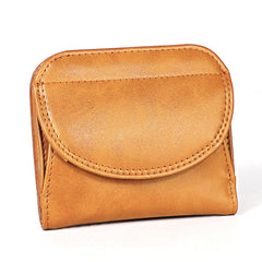 3537 Folding Short RFID Anti-Theft Coin Purse for Ladies
