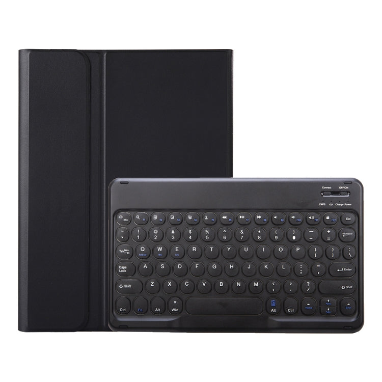 YA08B Lambskin Texture Voltage Round Keycap Bluetooth Keyboard Leather Case, For Samsung Galaxy Tab A8 10.5 2021 SM-X200 / SM-X205, For Samsung Galaxy Tab S8 11 inch SM-X700 / SM-X706 & S7 11 inch SM-X700 / SM-T875