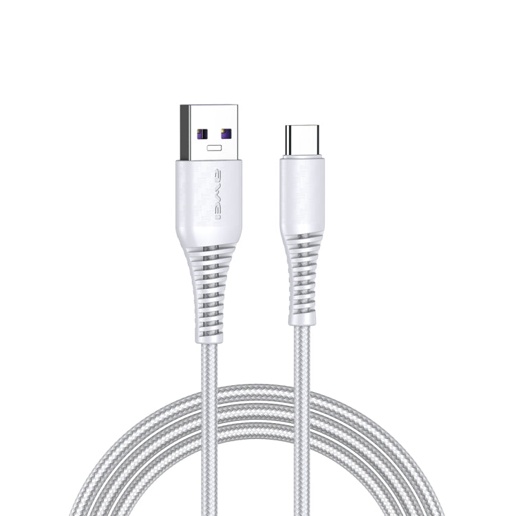 awei CL-69 5A Type-C / USB-C Smart Fast Charging Cable, Length: 1m