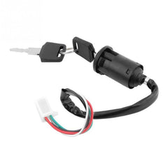 5 PCS Motorcycle Female Plug Ignition Key Switch Set, Female Plug