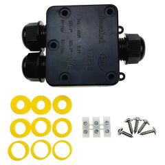 G712 IP68 Waterproof Junction box with Terminal, 5-9mm, 9-12mm, 12-15mm