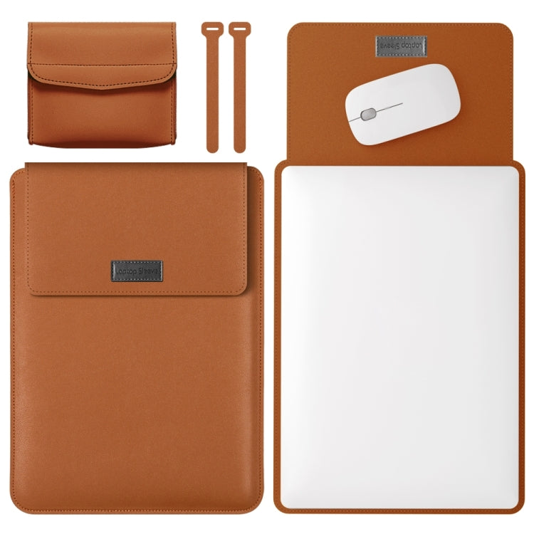 4 in 1 Lightweight and Portable Leather Computer Bag, 11/12 inches, 13/14 inches