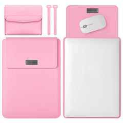 4 in 1 Lightweight and Portable Leather Computer Bag, 15.4/15.6/16.1 inches