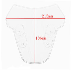 Motorcycle Airflow Deflector Windshield for Yamaha MT-07 2021, for Yamaha MT-07 2021-Black, for Yamaha MT-07 2021-Transparent