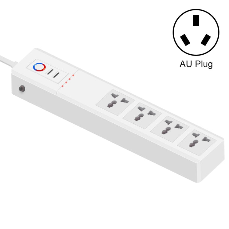 SM-SO306-M 4 Holes + 2 USB Multi-purpose Smart Power Strip, ZigBee 10A, ZigBee 16A, WiFi 10A, WiFi 16A