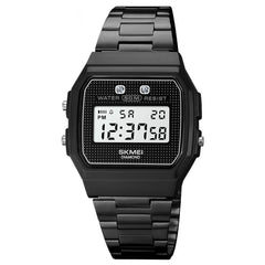 SKMEI 1952 Resin Mirror ABS Case Waterproof Electronic Watch