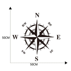 D-366 Compass Pattern Car Modified Decorative Sticker, D-366