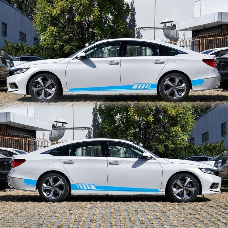 2 PCS/Set D-608 Stripe Pattern Car Modified Decorative Sticker, D-608